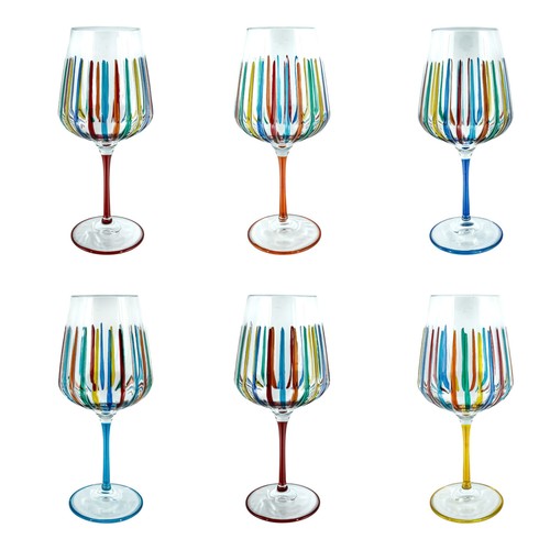 Ensemble verres à - À, vin