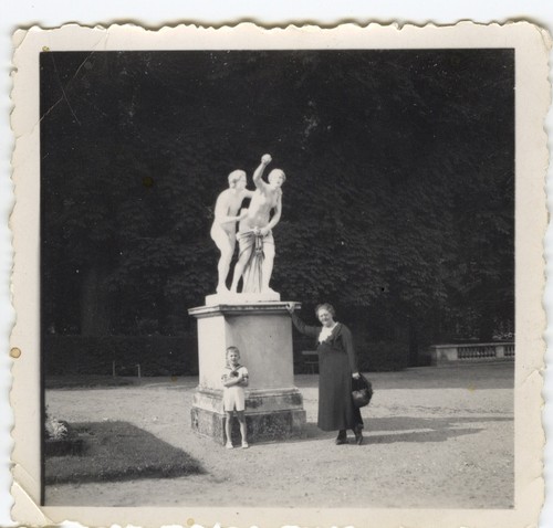 Portrait femme avec - , enfant