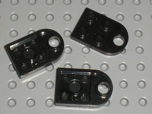 Lego black plate ref - lego, 3176