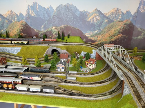 Maquette train märklin - train, ho