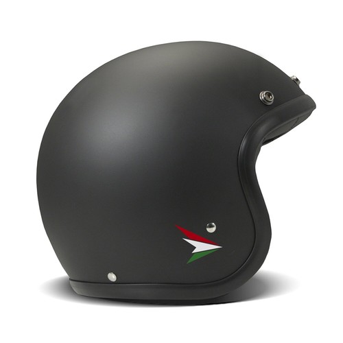 Casque dmd retro italien noir - casque,