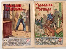 ESCALIER EN SPIRALE LE RALLIC COLLECTION PRINTEMPS NUMEROS 78 ET 79 ANNEES 1930