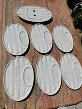 Service à asperges sainte radegonde céramique no Sarreguemines 