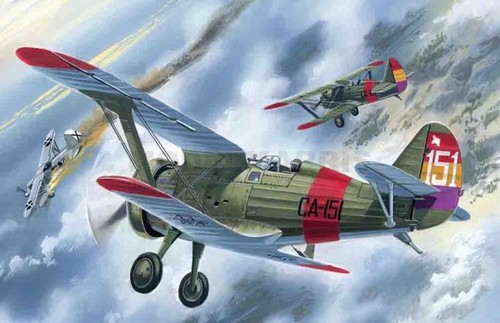 Icm 72061 kit avion i - icm,