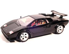 ✅Voiture 1/18 Lamborghini countach 1988 Noire Burago Bburago 1:18 Model Diecast