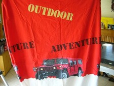 housse de couette + 1 taie d'oreiller JEEP VOITURE (lit 1 place)