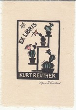 Exlibris Livre D'Art En Bois