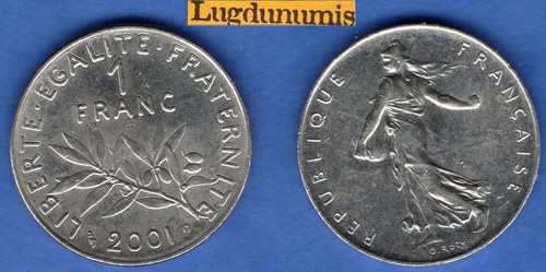Franc semeuse nickel 2001 - 1,