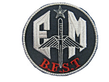 ECUSSON DES COMMANDOS MARINE FORCES SPECIALES BFST SUR SCRATCH 85MM