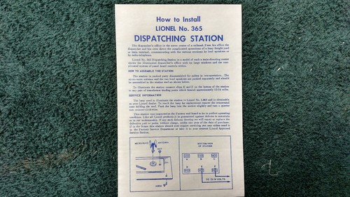 Lionel 365 dispatching - lionel, #