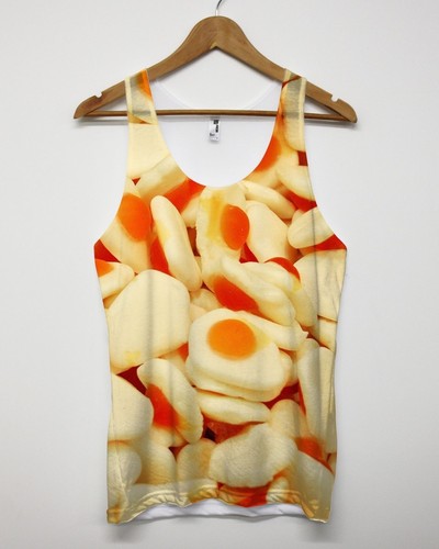 Gilet imprimé oeuf - frit, doux