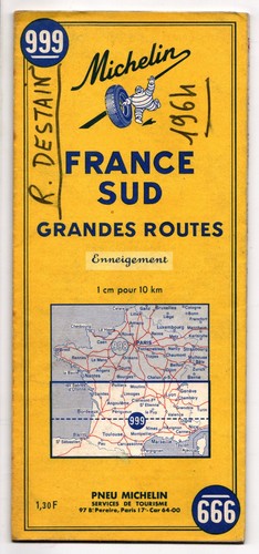 Carte michelin 999 france - carte,