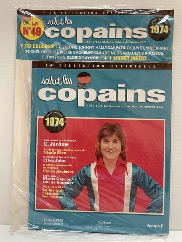 Livre salut les copains - cd,