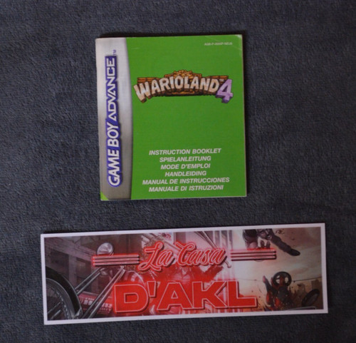 Pas jeu notice - jeu₪,