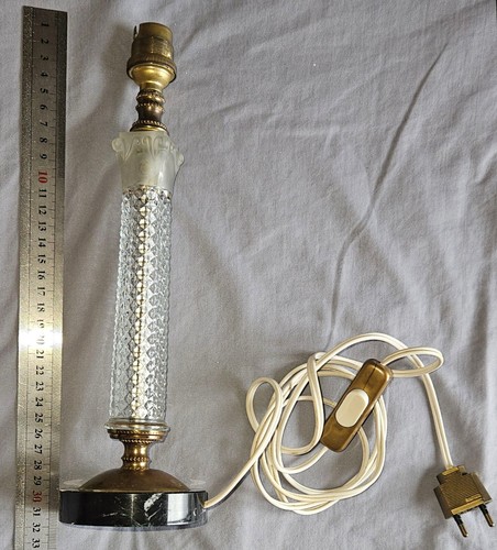 Pied lampe vintage colonne - pied,