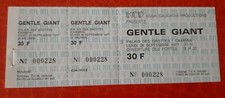 ticket billet unused stub