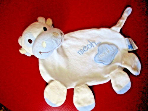 Doudou plat vache meuh - vache,