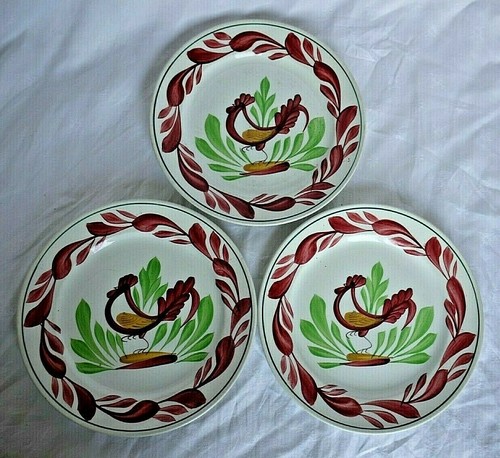 Assiettes plates faïence - assiettes,