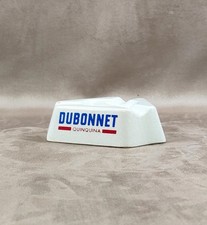Cendrier triangulaire Liqueur Dubonnet en faience Made in France Vintage 1970