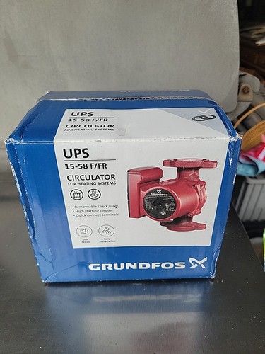 Grundfos ups15 58f - ups15-58f/fr, 3-spd