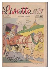 LISETTE 1949 N° 15  10/04/1949 BE/BE+  ANNIVERSAIRE