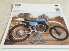 Carte moto Sachs 250 cross