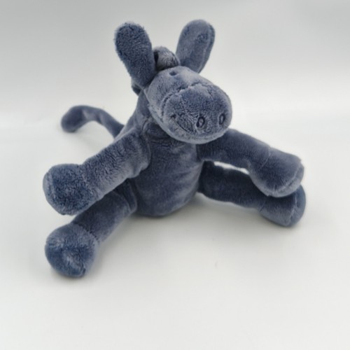 Doudou ane bleu marine - , poudre