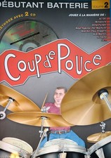 Méthode Débutant Batterie Coup de Pouce, Roux & Biello, avec 1 CD
