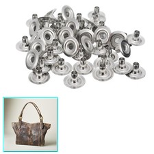 Pressions À Bouton Argentées