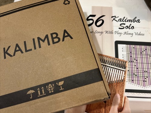 Kalimba instrument with mini - instrument,