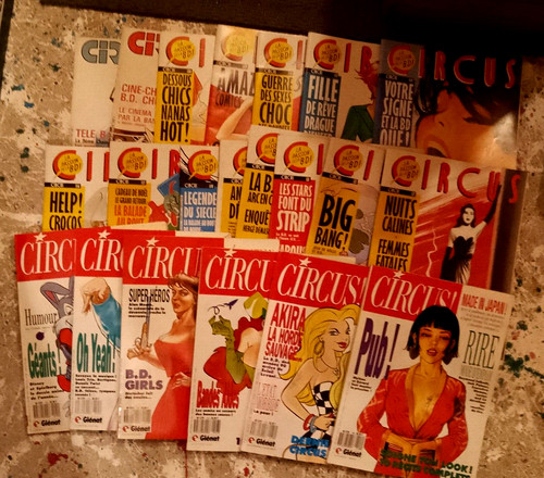 Lot revues circus - lot,
