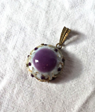 PENDENTIF EMAUX LIMOGES ANCIEN