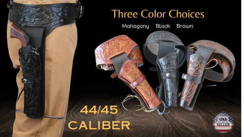 Outlaw tooled holster - outlaw,