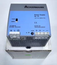 Alimentation ACKERMANN SL 10 89954 R2 - sortie 24V DC / 10A, entrée 115-230V AC