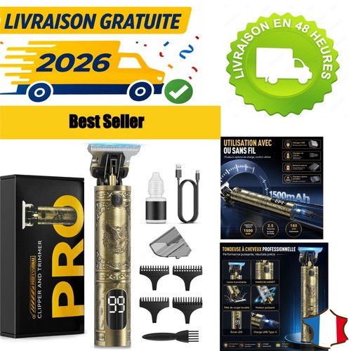 Tondeuse cheveux barbe homme