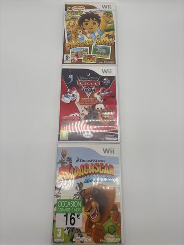 Lot jeux nintendo wii - lot,