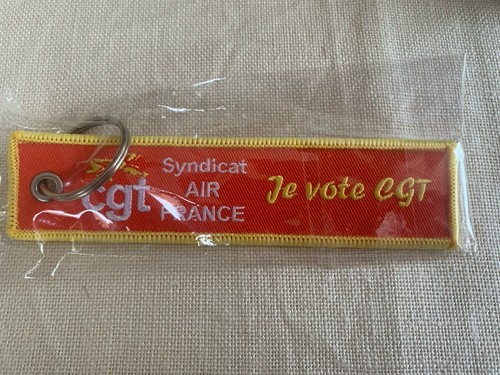 Porte clés flamme cgt air - cgt,