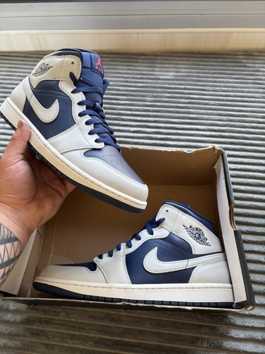 Nike air jordan mid blue - mid, « blue