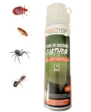 BOMBE SPRAY TERRE DE DIATOMEE ANTI-INSECTES CAFARDS PUNAISES DE LIT 100% NATUREL