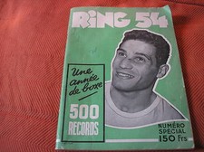 RING 54 UNE ANNEE DE BOXE NUMERO SPECIAL COHEN HUMEZ FAMECHON 500 RECORDS