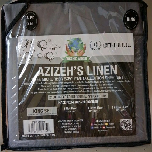 Azizeh linen king - 4,
