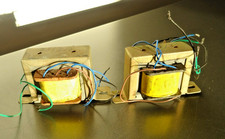 Lot de 2 TRANSFO Transformateur d'impédance self audio 3142 non testé 1980 BE