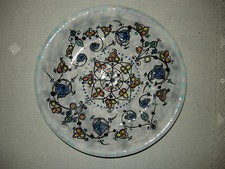 ASSIETTE DECORATIVE FAIENCE