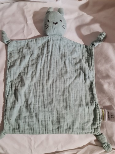 Doudou plat lange vert - , lapin