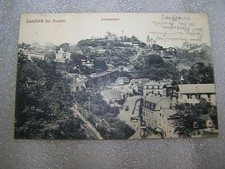 Ancienne Carte Postale Dresden Loschwitz Téléphérique