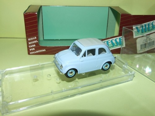 Fiat 500 bleu vitesse - bleu,