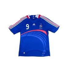 Maillot football vintage Equipe de France #9 Benzema saison 2008-2009