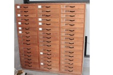 Meuble de métier Atelier militaire 48 tiroirs (70057)