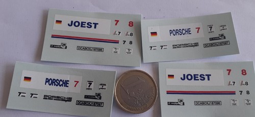 Decals decalcomanie porsche - decals,
