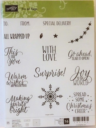 Stampin boite de - up,